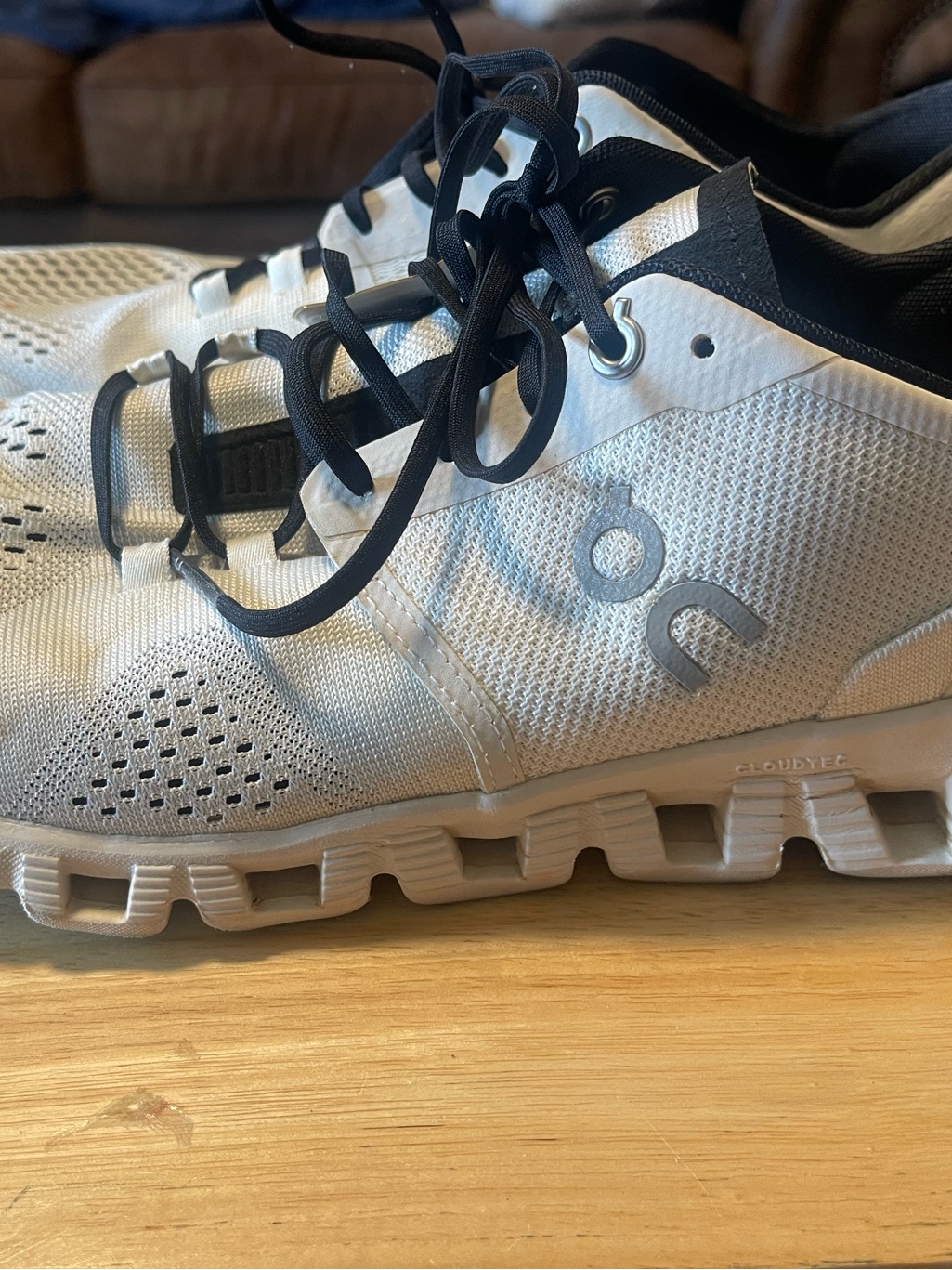 On Cloud X White Black - Womens Size 10 Running Walking